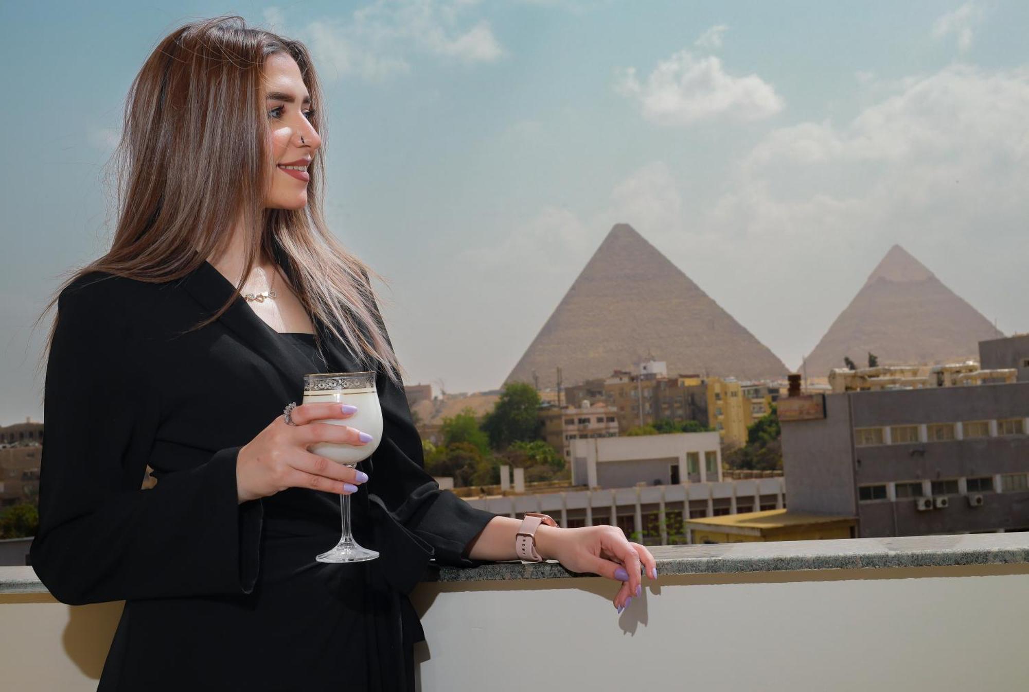 The Muse Pyramids Inn Kafrat al Jabal Ngoại thất bức ảnh