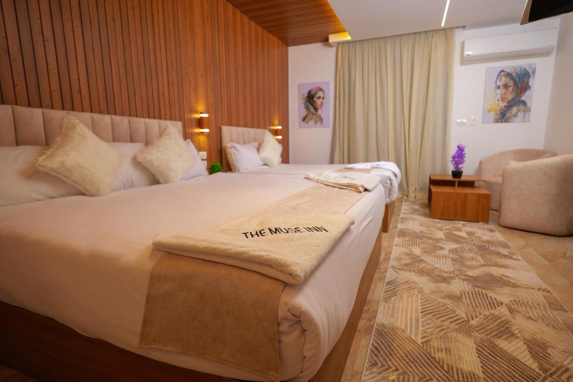 The Muse Pyramids Inn Kafrat al Jabal Ngoại thất bức ảnh