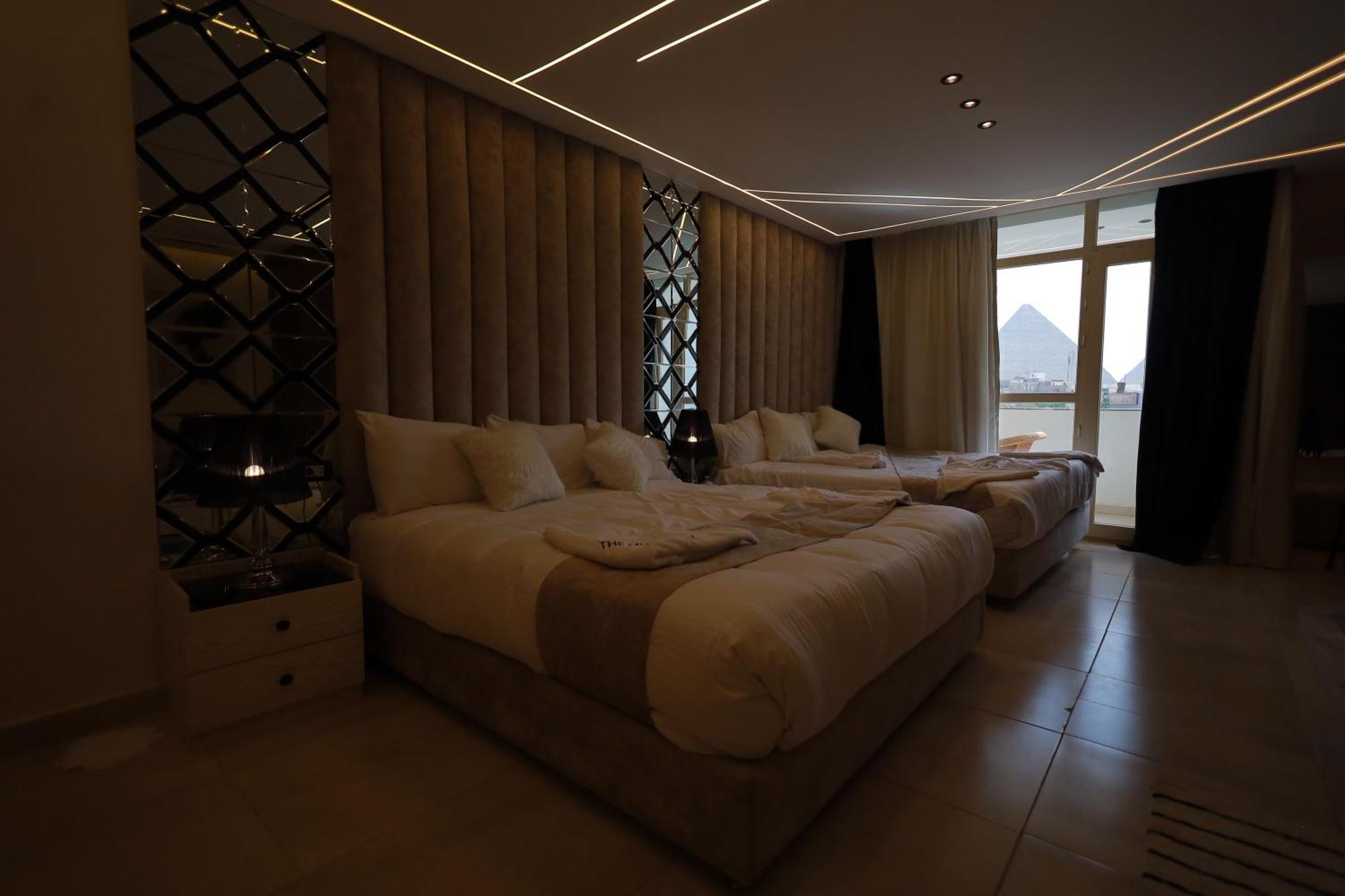 The Muse Pyramids Inn Kafrat al Jabal Ngoại thất bức ảnh