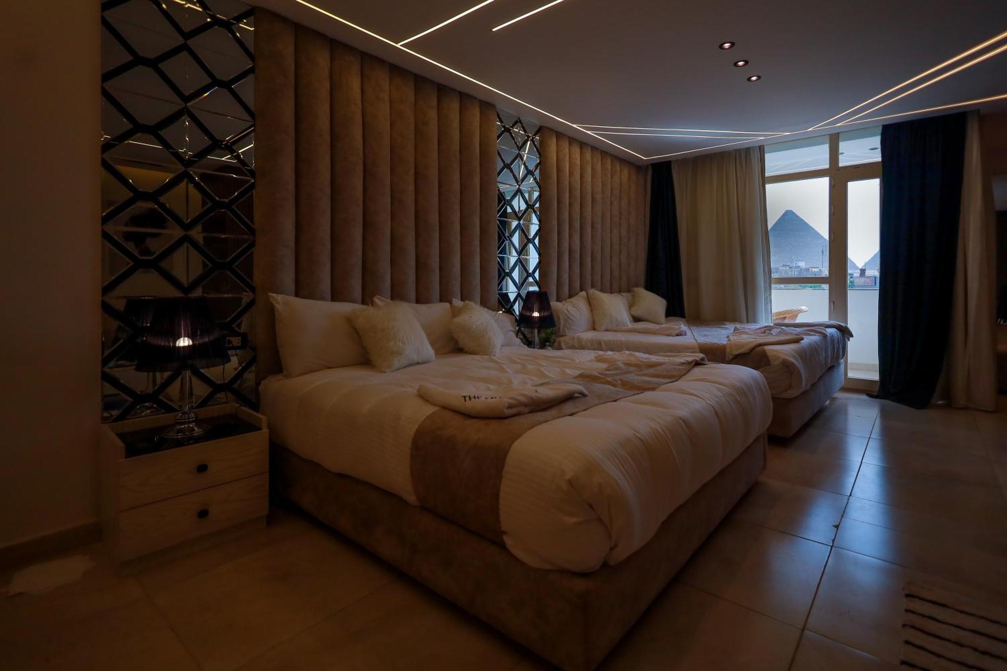 The Muse Pyramids Inn Kafrat al Jabal Ngoại thất bức ảnh
