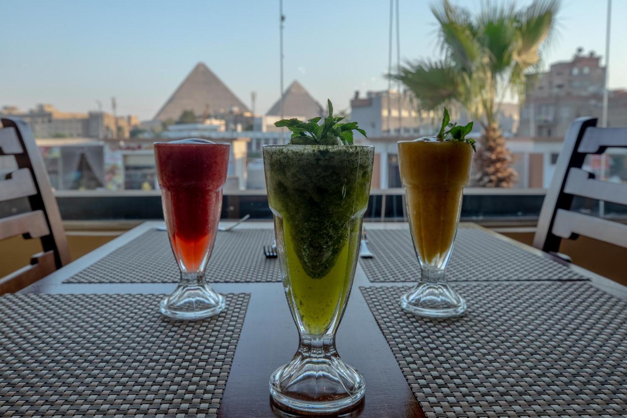 The Muse Pyramids Inn Kafrat al Jabal Ngoại thất bức ảnh